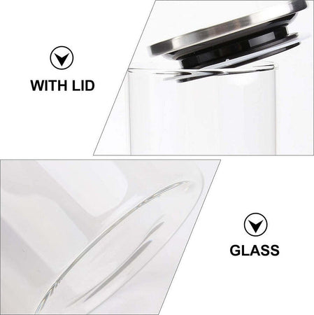 Barattolo 1250 Ml Sottovuoto Alimenti In Vetro Trasparente Cereali Snack Cucina Casa, arredamento e bricolage > Cucina > Barattoli e Contenitori Trade Shop italia - Napoli, Commerciovirtuoso.it