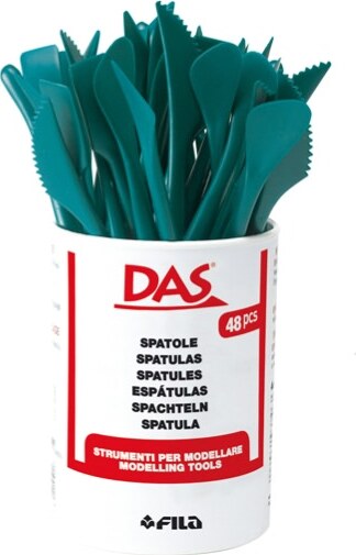 Barattolo 48 spatole - Das Giochi e giocattoli/Attività creative/Argilla e pasta modellabile Eurocartuccia - Pavullo, Commerciovirtuoso.it