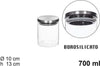 Barattolo 700ml Sottovuoto Alimenti In Vetro Trasparente Per Cereali Snack Cucina Casa, arredamento e bricolage > Cucina > Barattoli e Contenitori Trade Shop italia - Napoli, Commerciovirtuoso.it