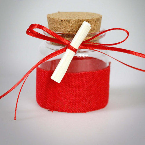 12 Ampolla In Vetro Con Tappo Sughero Porta Confetti Bomboniera Laurea Rosso Casa e cucina/Hobby creativi/Materiali per hobby creativi/Forniture per feste/Bomboniere Trade Shop italia - Napoli, Commerciovirtuoso.it