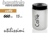 Barattolo Caff? Contenitore Vetro Satinato Coperchio Nero 660 Ml 15x9cm 833274 Casa e cucina/Organizzazione interni/Contenitori e barattoli da cucina/Vasetti e barattoli per conserve/Barattoli Trade Shop italia - Napoli, Commerciovirtuoso.it