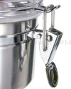 BARATTOLO CASE TABACCO CIBO CONSERVA ACCIAIO INOX UMIDO TENUTA ARIA Casa e cucina/Organizzazione interni/Contenitori e barattoli da cucina/Vasetti e barattoli per conserve/Barattoli Trade Shop italia - Napoli, Commerciovirtuoso.it