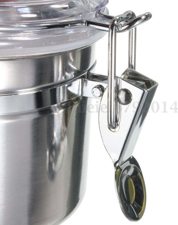 BARATTOLO CASE TABACCO CIBO CONSERVA ACCIAIO INOX UMIDO TENUTA ARIA Casa e cucina/Organizzazione interni/Contenitori e barattoli da cucina/Vasetti e barattoli per conserve/Barattoli Trade Shop italia - Napoli, Commerciovirtuoso.it