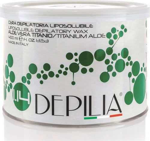 Barattolo-Cera-Depilatoria-Liposolubile-Aloe-Titanio-1.14-400-Ml-Depilazione