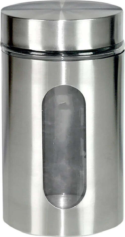 Barattolo Con Obl? In Acciaio Inox 18x10cm Capacit? 900ml Accessorio Contenitore Casa, arredamento e bricolage > Cucina > Barattoli e Contenitori Trade Shop italia - Napoli, Commerciovirtuoso.it