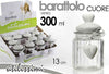 Barattolo Contenitore Con Cuore Bianco In Vetro Utilissimi 13 Cm 300 Ml 681929 Casa e cucina/Organizzazione interni/Contenitori e barattoli da cucina/Vasetti e barattoli per conserve/Barattoli Trade Shop italia - Napoli, Commerciovirtuoso.it