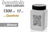 Barattolo-Contenitore-Vetro-Bianco-Quadrato-Moderno-Satinato-1,5lt-17cm-833519
