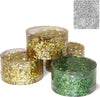 Barattolo Glitter - grana grossa - 150ml - argento - DECO Casa e cucina/Hobby creativi/Materiali per hobby creativi/Glitter Eurocartuccia - Pavullo, Commerciovirtuoso.it