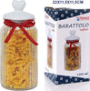 Barattolo In Vetro Con Tappo Coperchio In Ceramica Decorato Cuore 1300 Ml Casa, arredamento e bricolage > Cucina > Barattoli e Contenitori Trade Shop italia - Napoli, Commerciovirtuoso.it