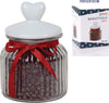 Barattolo In Vetro Con Tappo Coperchio In Ceramica Decorato Cuore 700 Ml Casa, arredamento e bricolage > Cucina > Barattoli e Contenitori Trade Shop italia - Napoli, Commerciovirtuoso.it