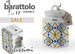 Barattolo Sale Ceramica Ermetico Cucina Bianco Color Mediterraneo 17x12cm 817052 Casa e cucina/Organizzazione interni/Organizzazione bagno/Barattoli Trade Shop italia - Napoli, Commerciovirtuoso.it