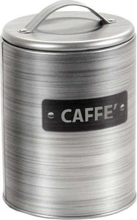 Barattolo Zucchero Caff? Contenitore Cucina Latta Satinato Moderno 11x16cm 759819 Casa e cucina/Stoviglie/Piatti ciotole e vassoi/Lattiere e zuccheriere/Zuccheriere Trade Shop italia - Napoli, Commerciovirtuoso.it