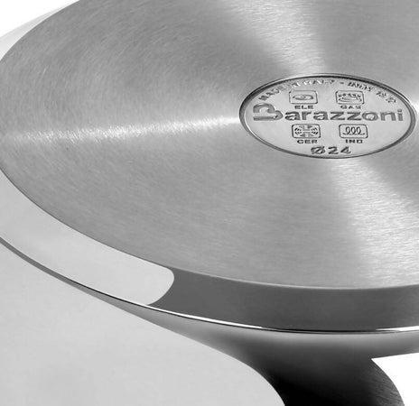 Barazzoni Batteria Di Pentole Barazzoni Mediterranea 24 Pezzi In Acciaio Inox 18/10 Con Utensili Coperchi E Detergente Universale Casa e cucina/Pentole padelle e pirofile/Pentole e padelle/Set/Set di pentole e padelle Puleo Casa - Palermo, Commerciovirtuoso.it