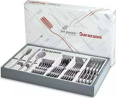 Barazzoni Set Posate 24 Pezzi Malachite In Acciaio Inox Purissimo Ultraresistente E Lucido Di Alta Qualità Casa e cucina/Stoviglie/Posate/Set di posate/Set di posate miste Puleo Casa - Palermo, Commerciovirtuoso.it