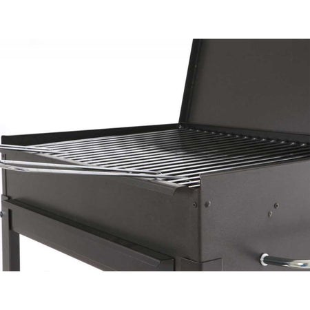 Barbecue a carbone "Stromboli" fornello con tappo e griglia regolabile Made in Italy