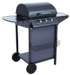 BARBECUE A GAS TRE FUOCHI KW 8,7 IDEAL STAR cm 104 x 55,4 x 97,7 ALTA QUALITA'