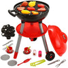 Barbecue BBQ Giocattolo per Bambini con Carbone Luci e Suoni e Accessori Gioco