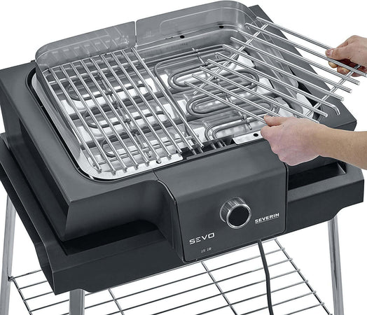 Barbecue grill da tavolo Griglia Elettrica con Gambe Severin PG 8119 sevo GS