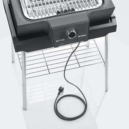 Barbecue grill da tavolo Griglia Elettrica con Gambe Severin PG 8119 sevo GS