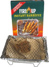 Barbecue monouso con brichetti fornello pronto con accedifuoco 31 x 25 cm