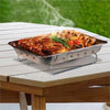 Barbecue monouso con brichetti fornello pronto con accedifuoco 31 x 25 cm