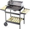 Barbecue Ompagrill in acciaio verniciato con griglia di cottura e reggi brace 58x38 cm Giardino e giardinaggio/Barbecue e picnic/Accessori per barbecue e affumicatori/Carbone La Zappa - Altamura, Commerciovirtuoso.it
