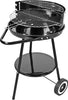 Barbecue-Steel-Grill-A-Carbone-43x41x72-Cm-Con-2-Ruote-Bbq-Nero-Con-Griglia-Inox