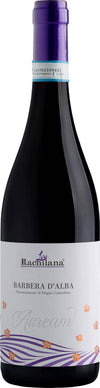 Barbera d'Alba 2018 D.O.C Denominazione di Origine Controllata Cantina Rachilana Vino Rosso Piemontese Monforte d'Alba Prodotto e Imbottigliato in Italia Barbera d'Alba Vino Rosso Italiano Piemontese Davide Marengo, Commerciovirtuoso.it