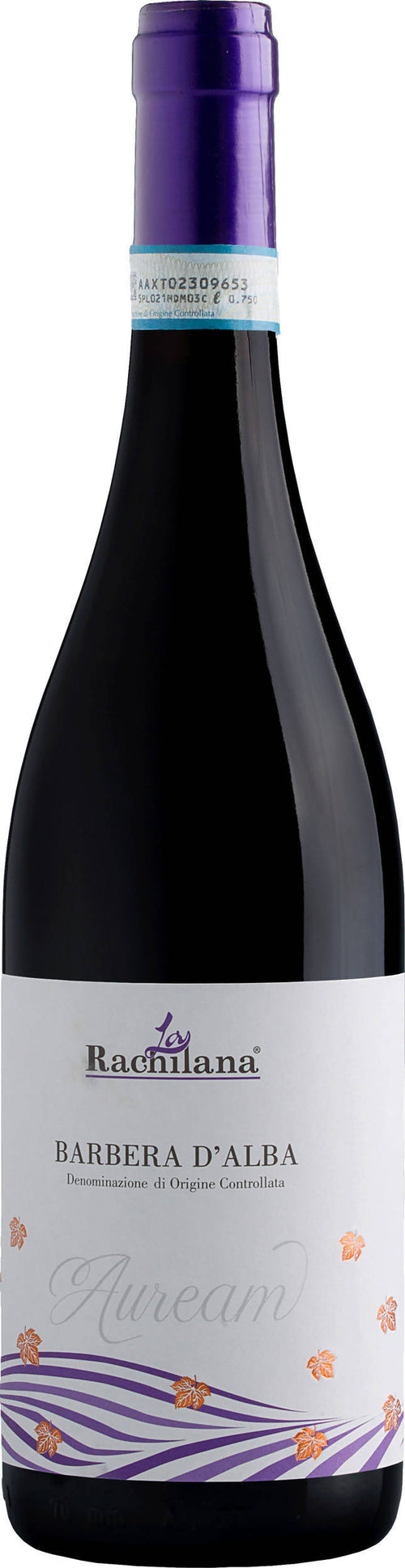 Barbera d'Alba 2018 D.O.C Denominazione di Origine Controllata Cantina Rachilana Vino Rosso Piemontese Monforte d'Alba Prodotto e Imbottigliato in Italia Barbera d'Alba Vino Rosso Italiano Piemontese Davide Marengo, Commerciovirtuoso.it