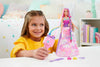 Barbie - Bambola Barbie Dreamotpia Chioma Da Favola 2023, Capelli Fantasia Con Treccia E Piega, Extension Arcobaleno, Strumento Per Lo Styling E Accessori, Giocattoli Per Bambini 3+ Anni, Hnj06 Mattel