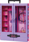 Barbie---armadio-moda-fashion-accessorio-con-ante-semitrasparenti,-vani-portaoggetti,-appendiabiti-estraibile,-6-grucce,-giocattolo-e-regalo-per-bambini-3+-anni,-hjl65