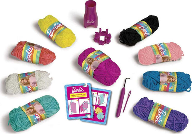 BARBIE-Crea-Pon-Pon-GG00521-Grandi-Giochi