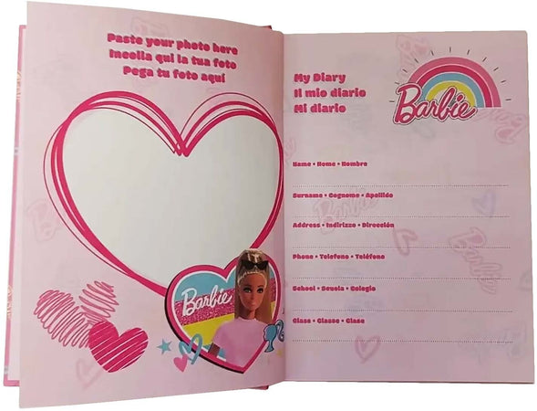 Barbie Diario Scuola Standard Non Datato