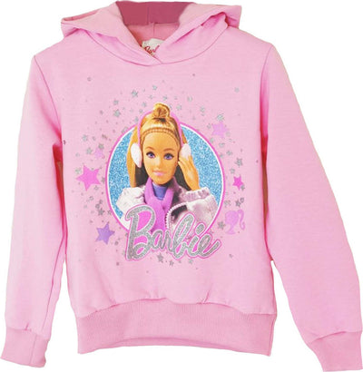 Barbie-Felpa-Con-Cappuccio-Bambina-Interno-Felpato-100%-Cotone