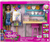 Barbie Relax And Create Atelier - Playset Con Bambola E Plastilina Per Vasi E Pittura - 25+ Accessori - Alta 29 Cm - Regalo Per Bambini 3-7 Anni, Hcm85 Mattel