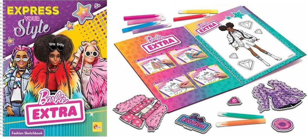 Barbie-Sketchbook-Express-Your-Style-Lisciani-Giochi