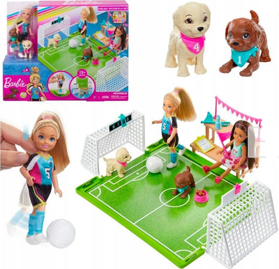 Barbie Soccer Chelsea's Soccer Playset Giocatrice Di Calcio Gioco Per Bimbe 3+ Giochi e giocattoli/Bambole e accessori/Bambole Fashion e accessori/Bambole Fashion Trade Shop italia - Napoli, Commerciovirtuoso.it