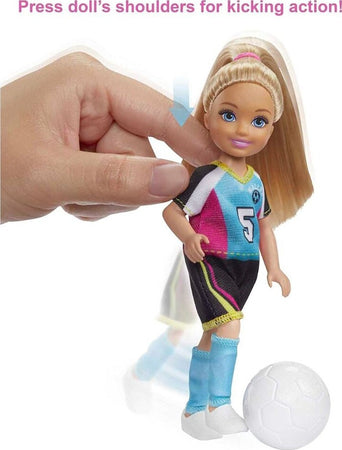 Barbie Soccer Chelsea's Soccer Playset Giocatrice Di Calcio Gioco Per Bimbe 3+ Giochi e giocattoli/Bambole e accessori/Bambole Fashion e accessori/Bambole Fashion Trade Shop italia - Napoli, Commerciovirtuoso.it