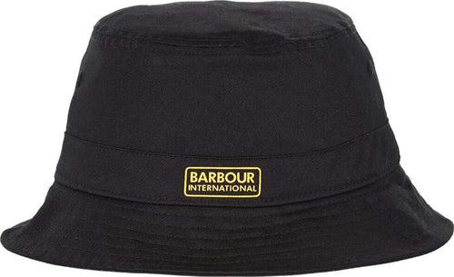 Barbour-International-cappello-nero-Norton-Drill-Sports