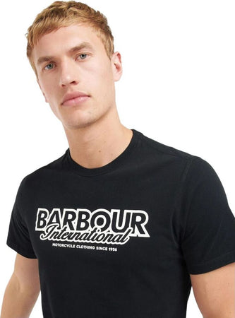 Barbour-International-T-shirt-nera-ROWLEY-MTS1132