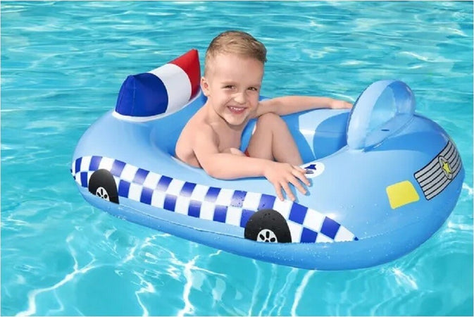 Barchetta Auto Della Polizia Azzurro Con Altoparlante Incorporato 97x74cm 34153 Giochi e giocattoli/Sport e giochi all'aperto/Giochi aquatici e piscine per bambini/Canotti e gonfiabili galleggianti Trade Shop italia - Napoli, Commerciovirtuoso.it