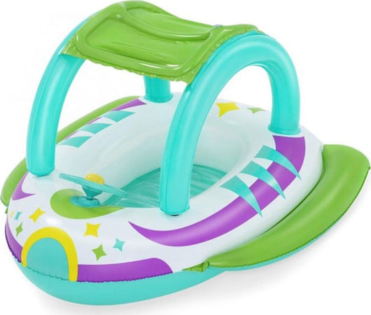 Barchetta Navicella Spaziale Space Gonfiabile Mare Copertura Manubrio Bestway Giochi e giocattoli/Sport e giochi all'aperto/Giochi aquatici e piscine per bambini/Canotti e gonfiabili galleggianti Trade Shop italia - Napoli, Commerciovirtuoso.it