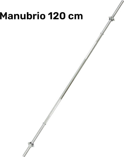 Barra Bilanciere Lunghezza 120 Cm Antiscivolo Acciaio Cromato Palestra Fitness Sport e tempo libero/Fitness e palestra/Potenziamento muscolare/Pesi e accessori/Barre Trade Shop italia - Napoli, Commerciovirtuoso.it