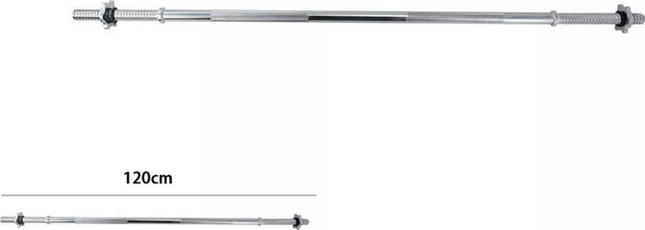 Barra Bilanciere Lunghezza 120 Cm Antiscivolo Acciaio Cromato Palestra Fitness Sport e tempo libero/Fitness e palestra/Potenziamento muscolare/Pesi e accessori/Barre Trade Shop italia - Napoli, Commerciovirtuoso.it
