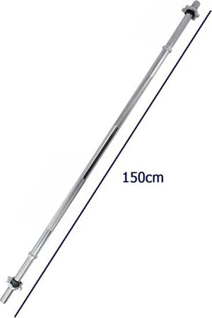 Barra Bilanciere Lunghezza 150 Cm Antiscivolo Acciaio Cromato Palestra Fitness Sport e tempo libero/Fitness e palestra/Potenziamento muscolare/Pesi e accessori/Barre Trade Shop italia - Napoli, Commerciovirtuoso.it
