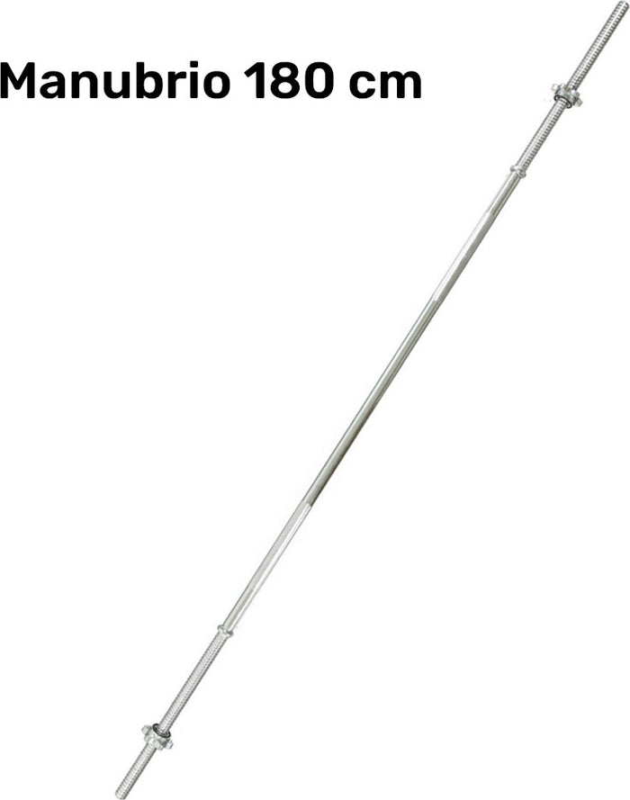 GORILLA SPORTS® Bilanciere Curvo - Lunghezza 120cm, 30mm, Carico
