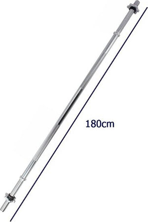 Barra Bilanciere Lunghezza 180 Cm Antiscivolo Acciaio Cromato Palestra Fitness Sport e tempo libero/Fitness e palestra/Potenziamento muscolare/Pesi e accessori/Barre Trade Shop italia - Napoli, Commerciovirtuoso.it