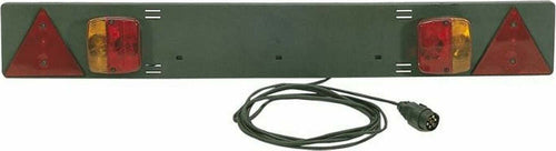 Barra con fanali posteriori 12V lunghezza 1,5m