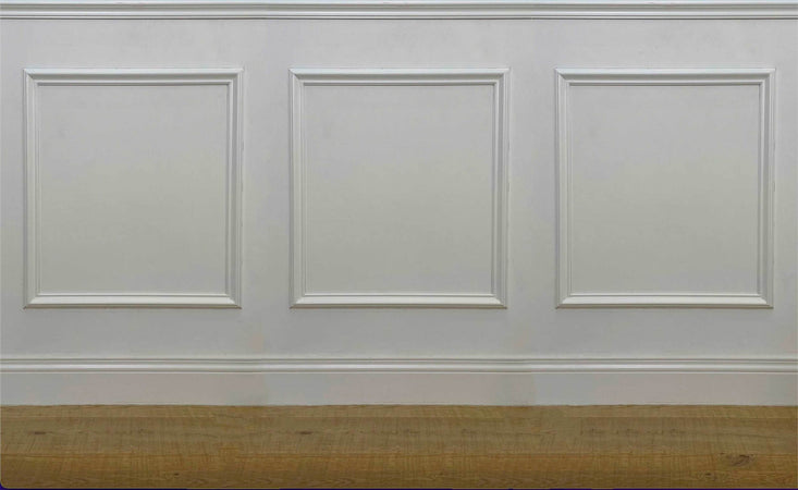 barra da 2 metri lineari di BATTISCOPA ducale 100x13 per Boiserie in legno MASSICCIO di Ayous laccato bianco Fai da te/Prodotti per la costruzione/Materiali da costruzione/Pavimenti/Materiali per pavimenti/Battiscopa Eternal Parquet - Ariano Irpino, Commerciovirtuoso.it