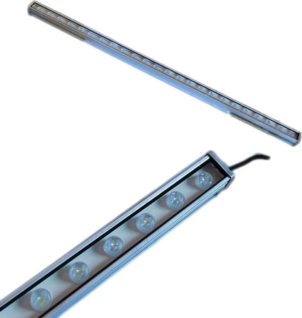 BARRA IN ALLUMINIO CON 24 LED WALL WASHER 24 WATT LUCE BIANCA AC 220 VOLT  Trade Shop italia - Napoli, Commerciovirtuoso.it